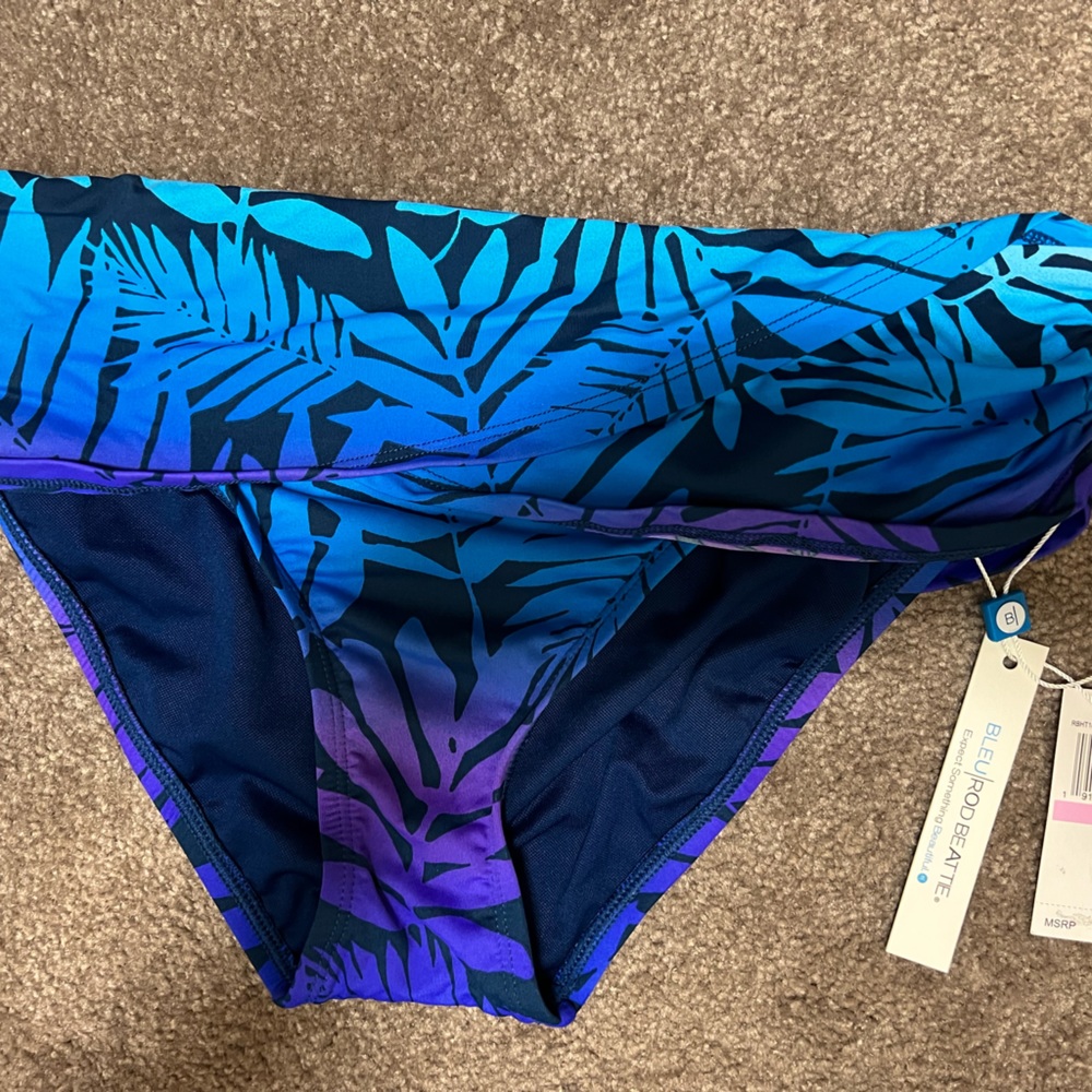 BLUE ROD BEATTIE - NWT - BIKINI BOTTOM - SIZE 6.